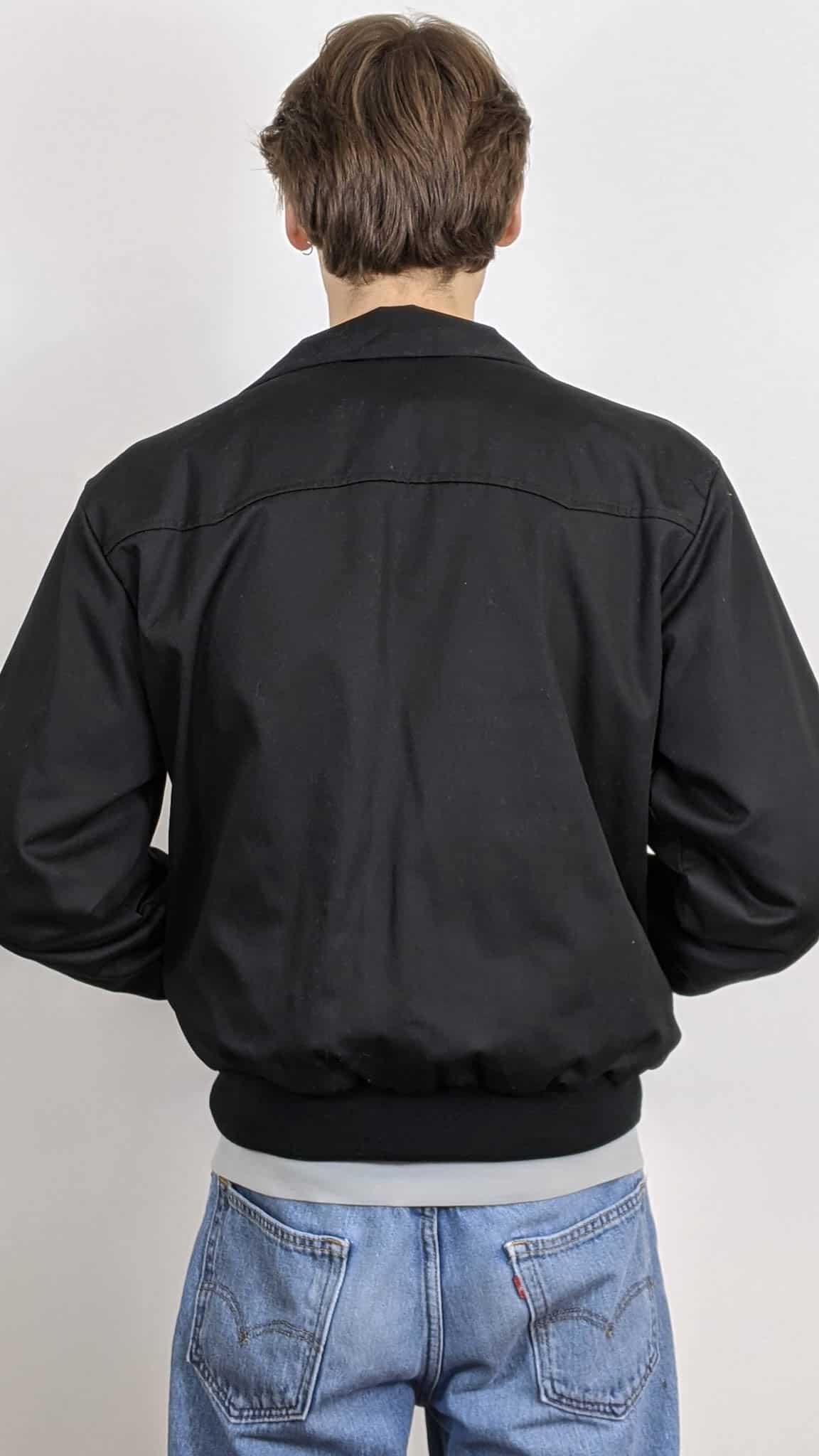 Black Harrington Jacket