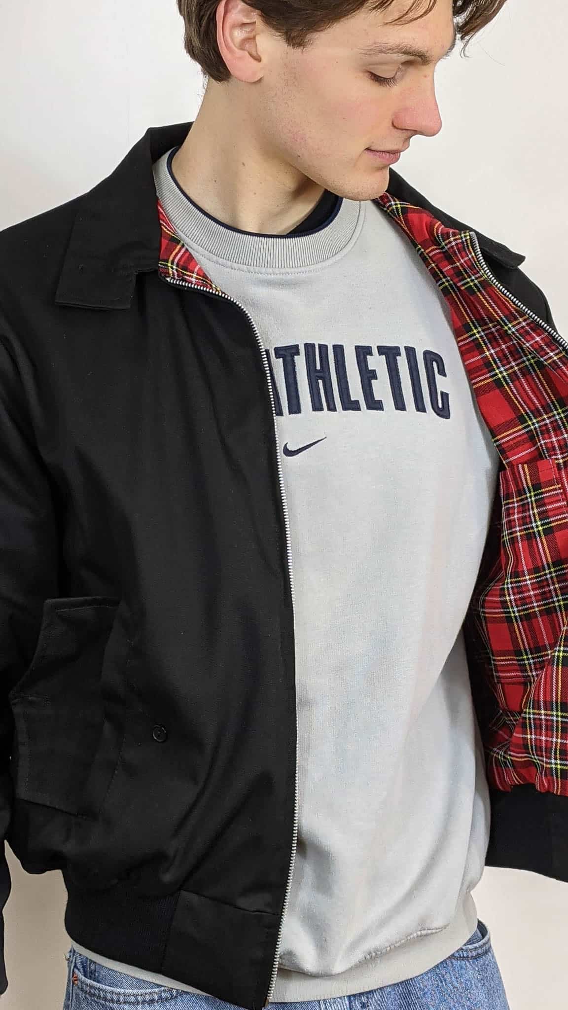 Black Harrington Jacket