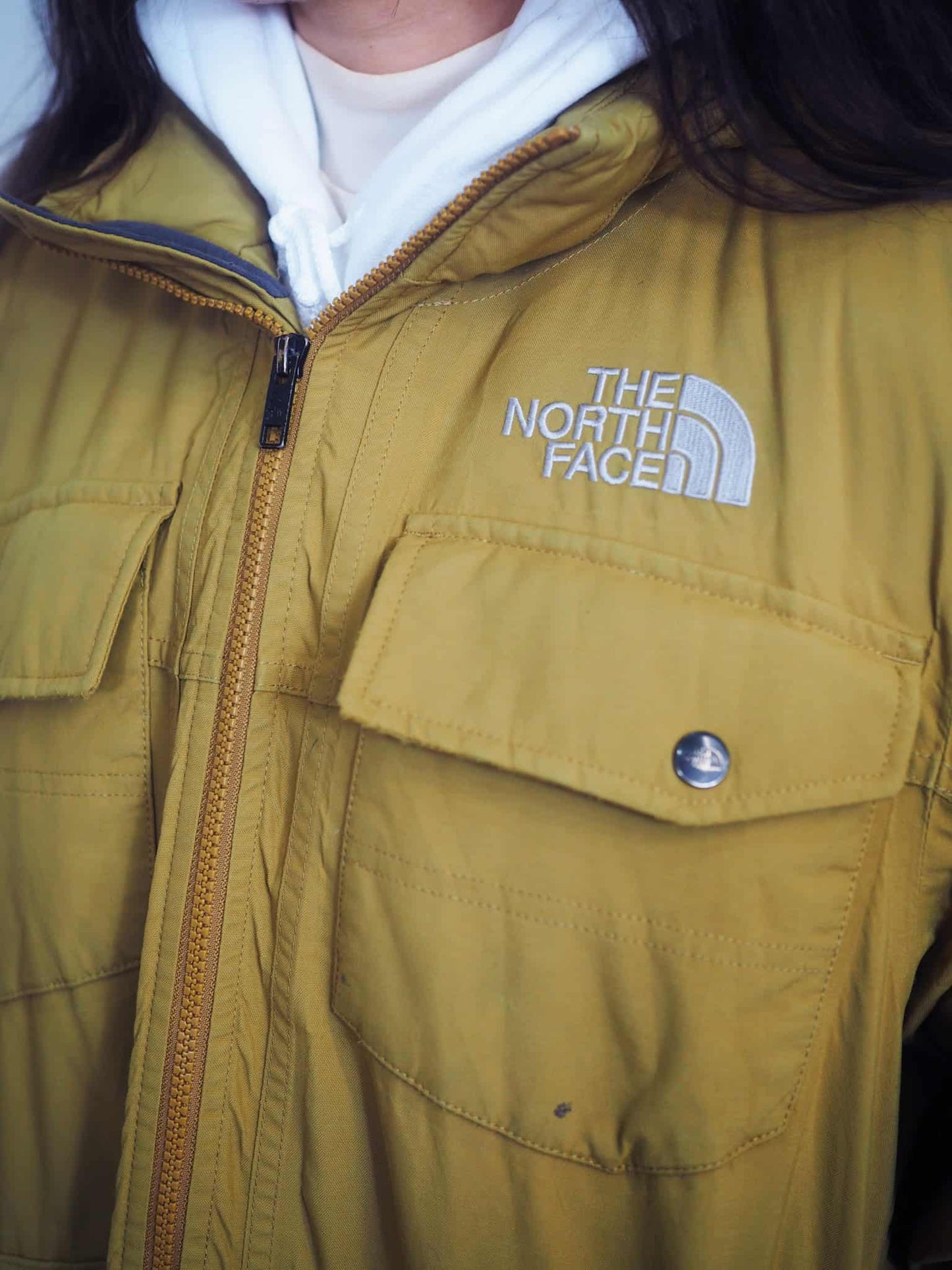 North Face Camel Coat