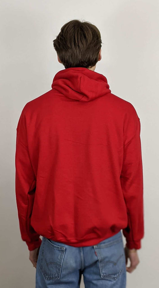 Cherry Red Gildan Hoodie