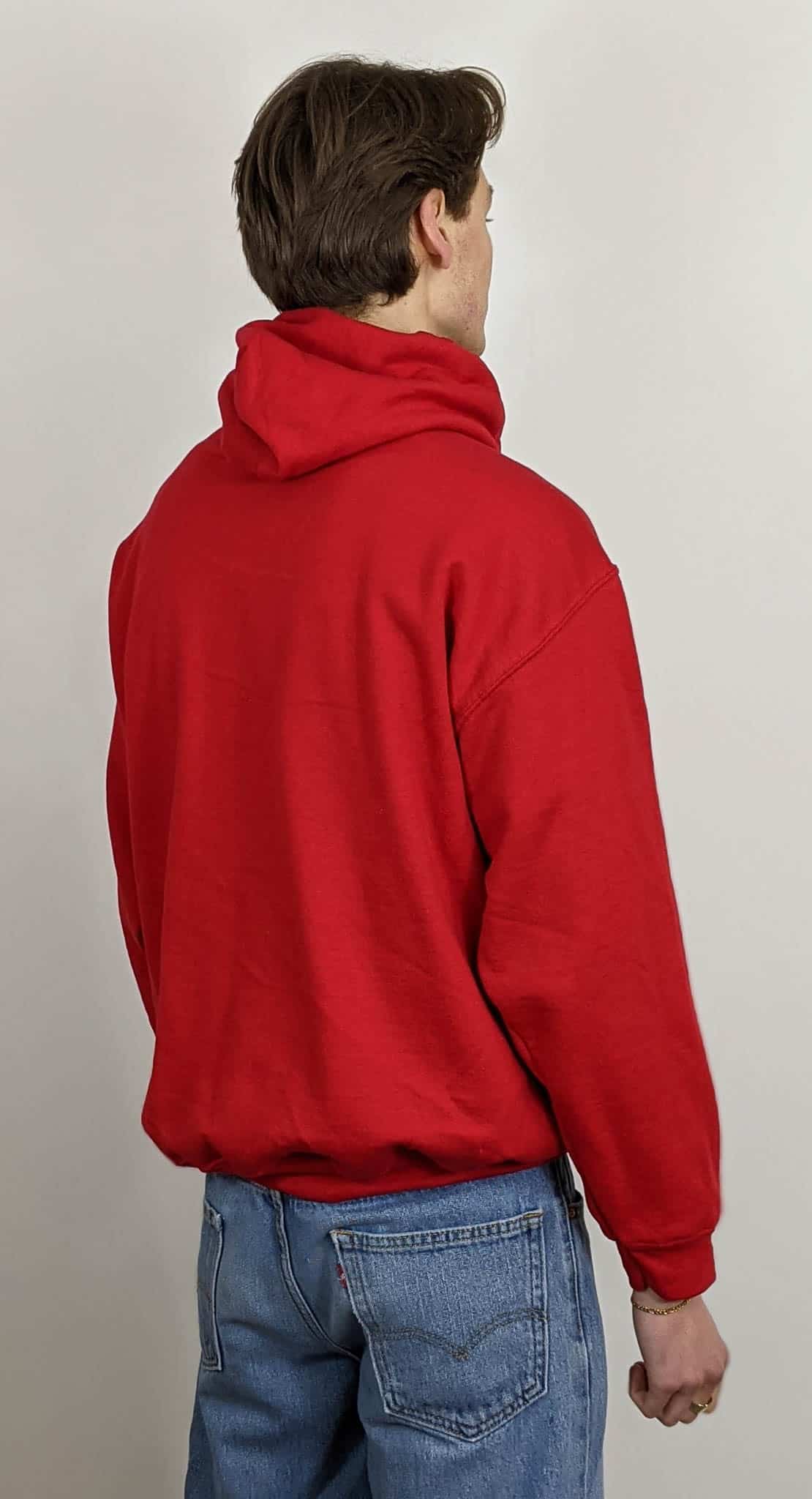 Cherry Red Gildan Hoodie