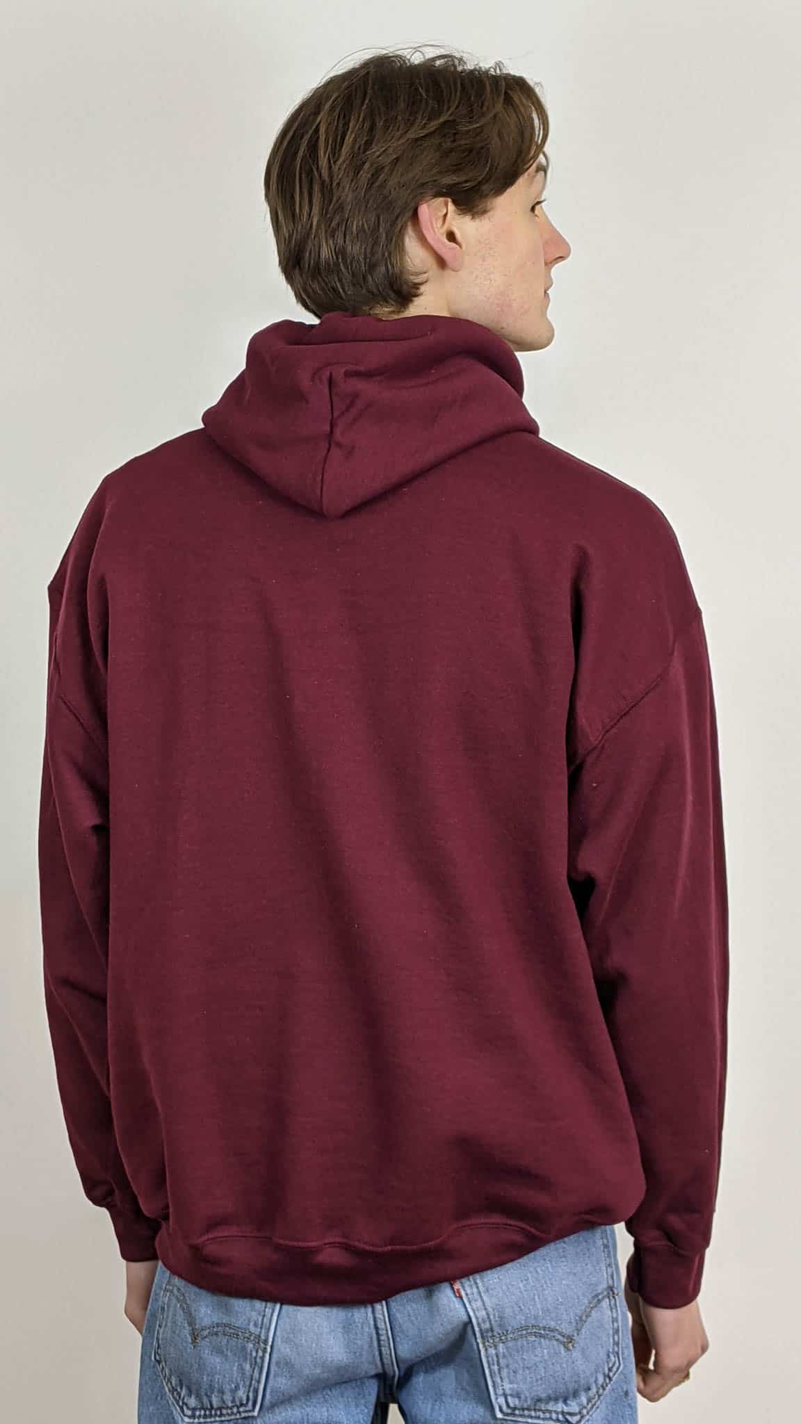 Maroon Gildan Hoodie