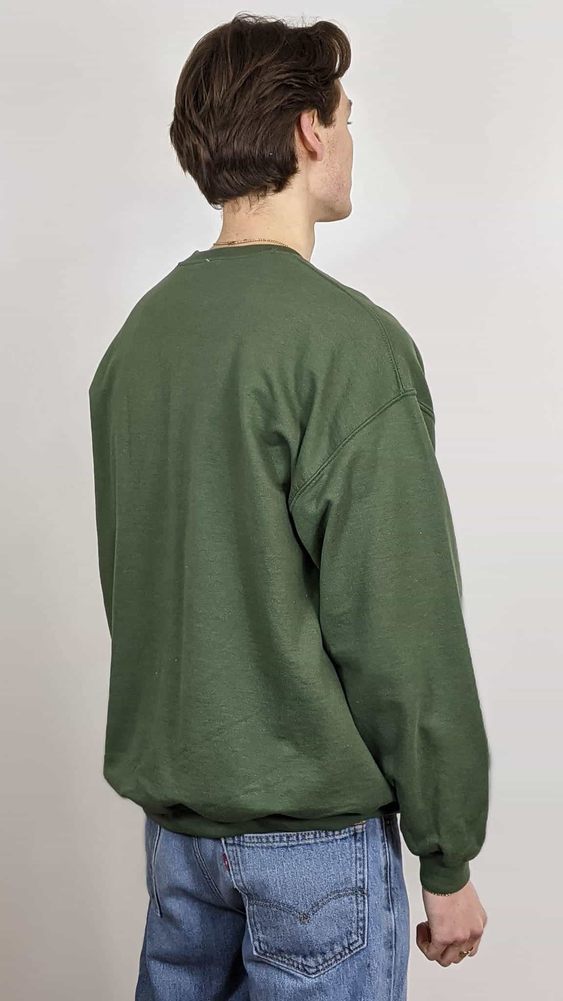 Military Green Gildan Sweatshirt