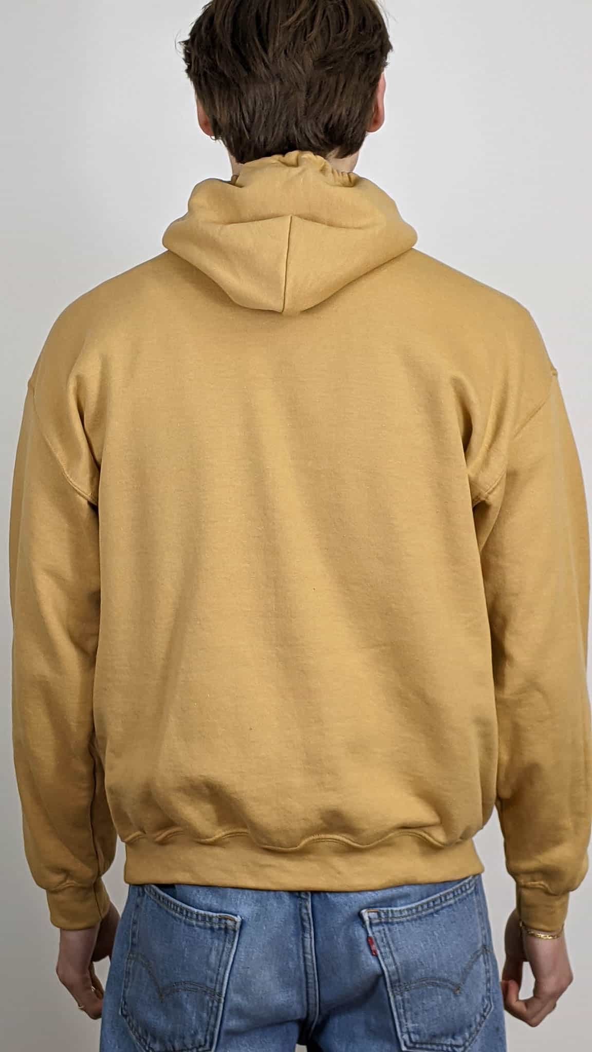 Gold Gildan Hoodie