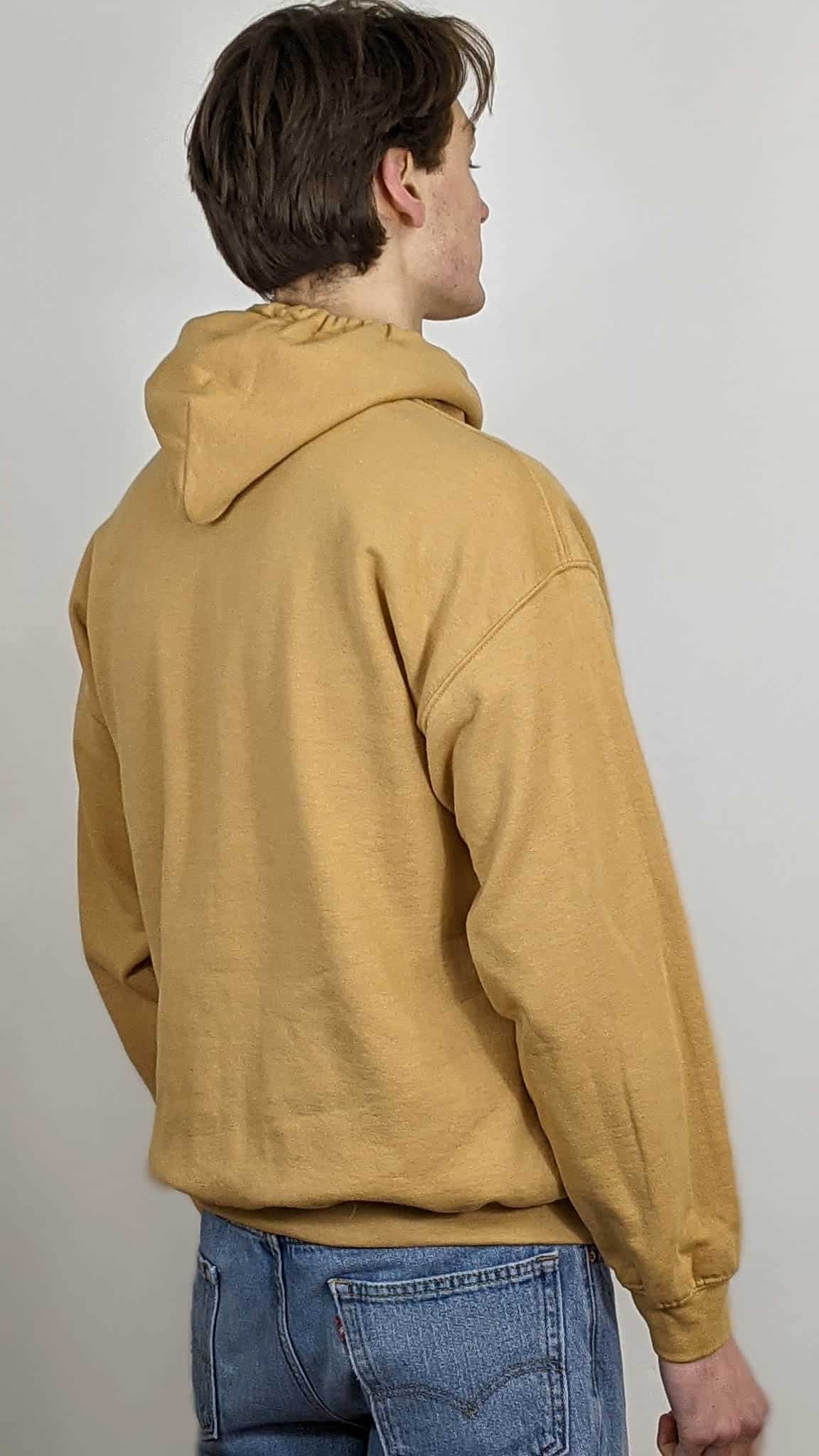 Gold Gildan Hoodie