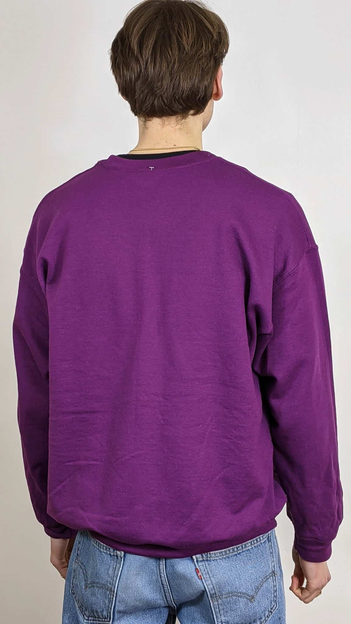 Plum Gildan Sweatshirt