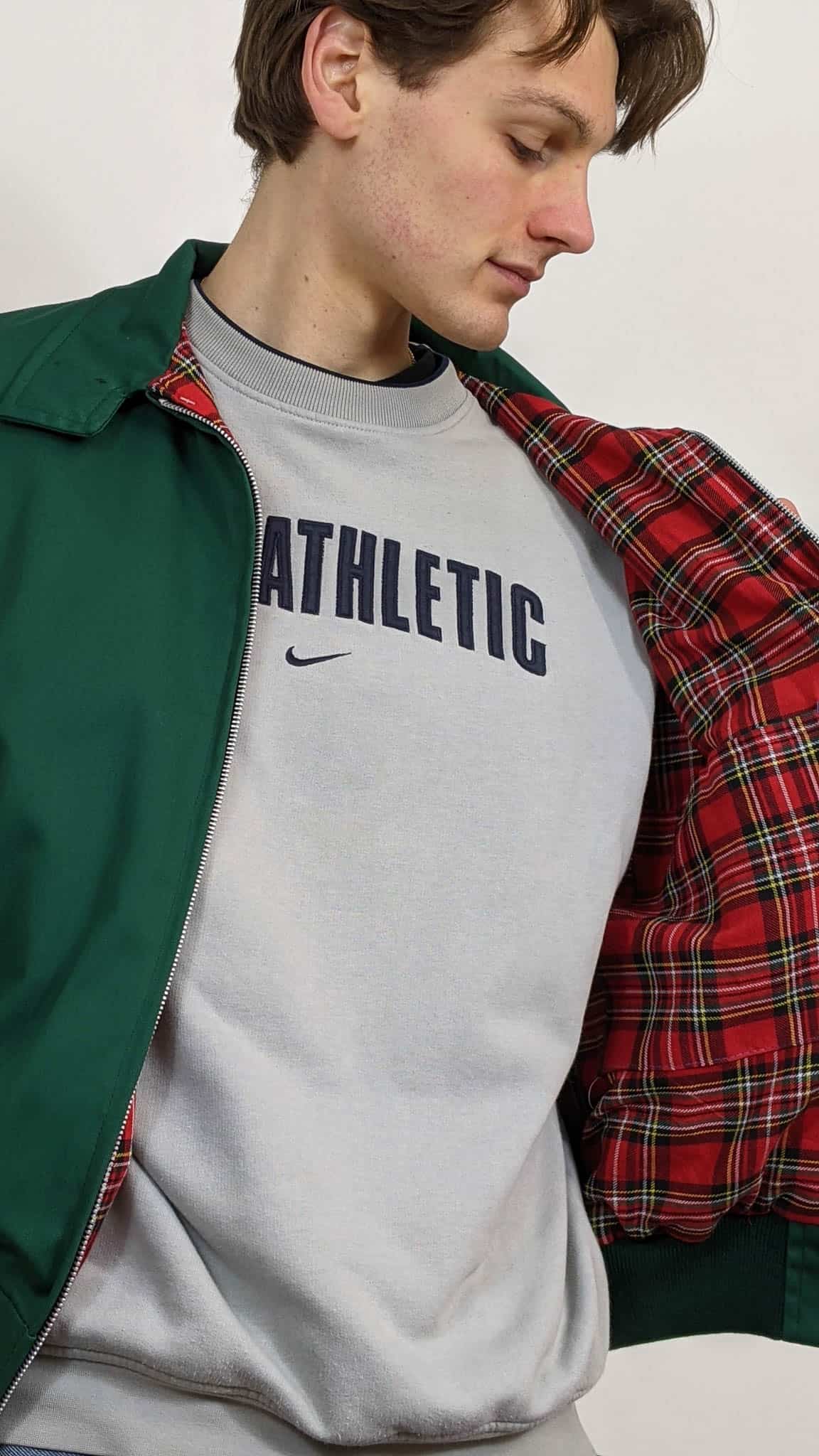 Green Harrington Jacket