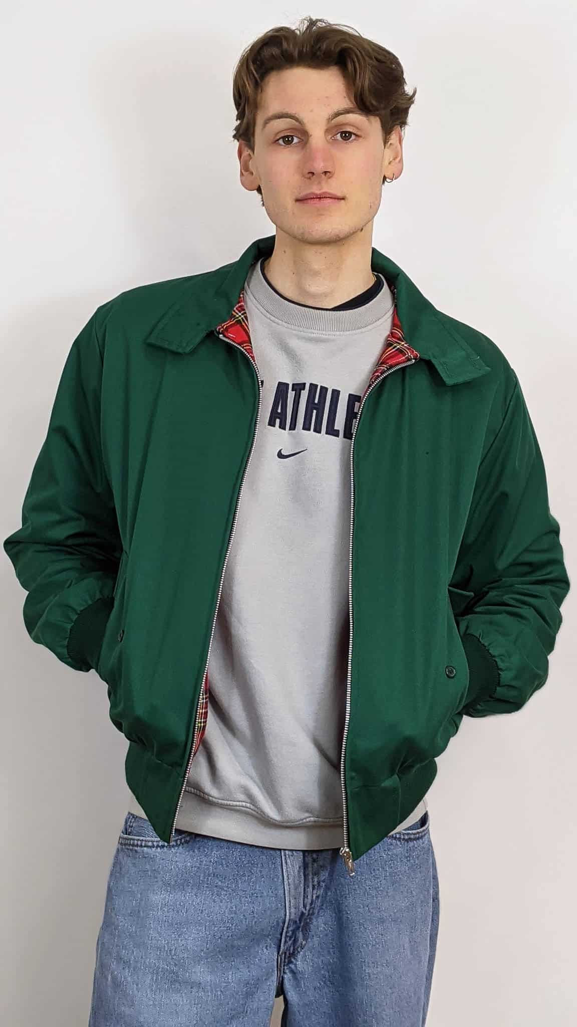 Green Harrington Jacket
