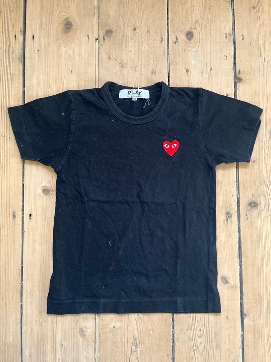Black Commes des Garçons T-shirt XS