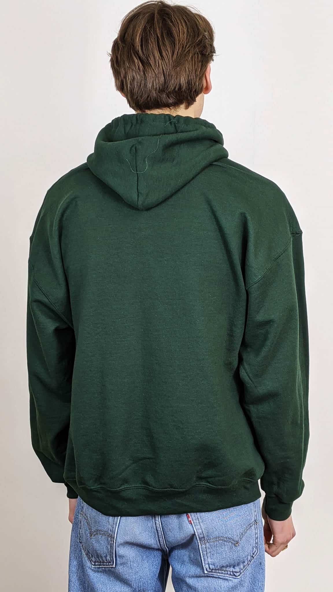 Gildan forest 2025 green hoodie